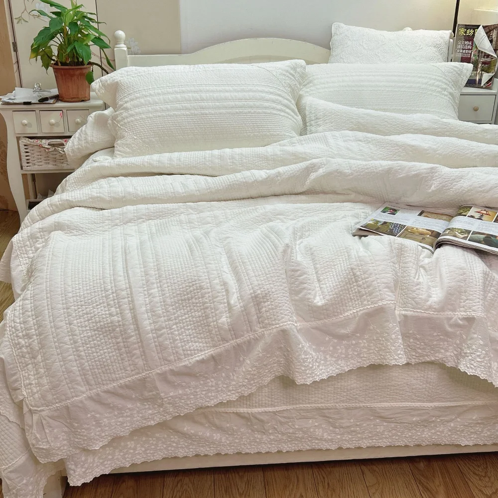 Embroidery Bali - طقم مفرش سرير فاخر فائق النعومة