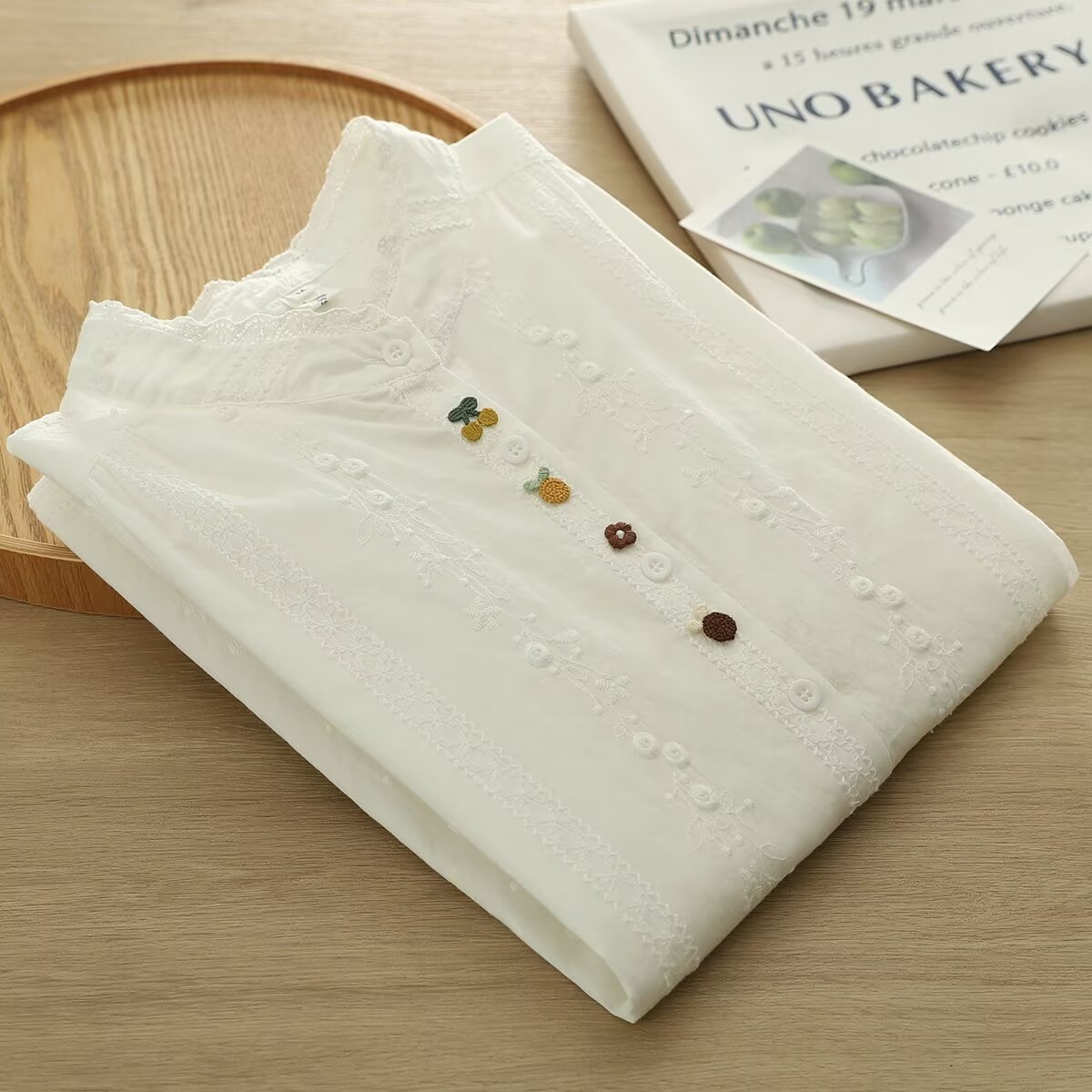 Embroidery Online - بلوزة بوهيمية نسائية لربيع 2026، قميص