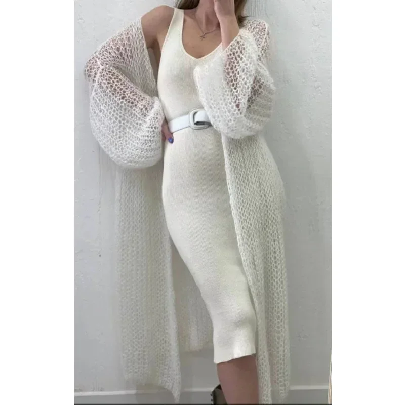 كارديجان نسائي محبوك بتصميم مف - مراجعة Embroidery Online وسعره