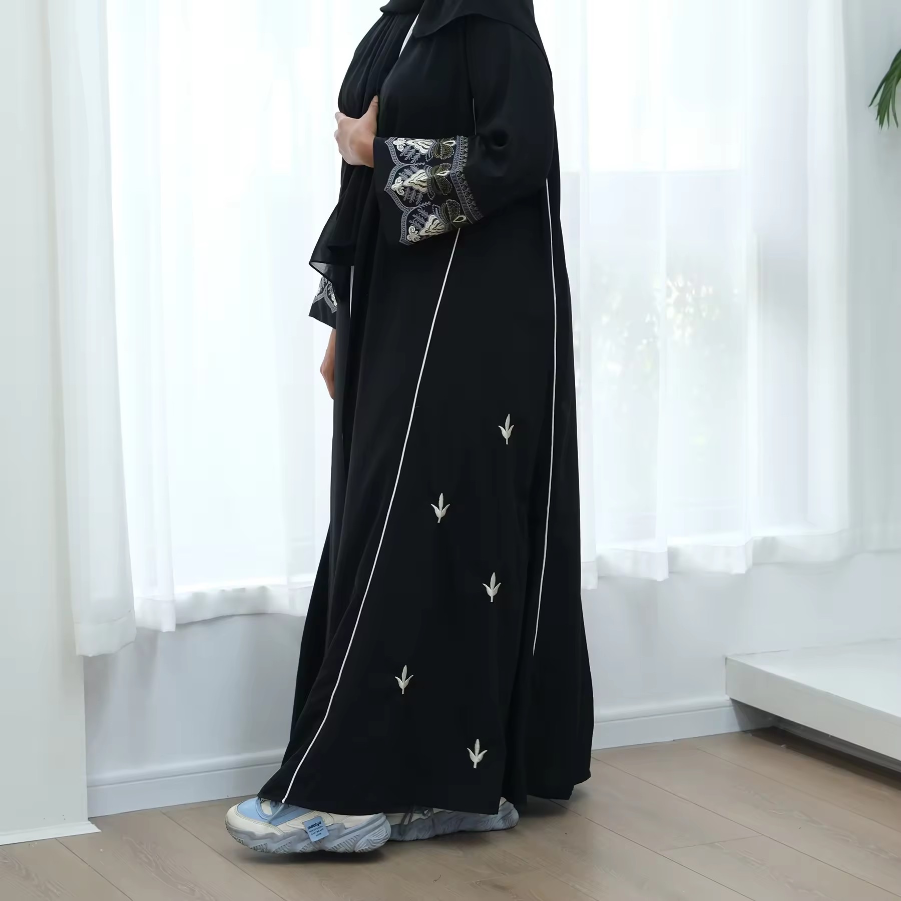 رداء إسلامي نسائي كبير الطول ب - مراجعة Embroidery Kebaya وسعره